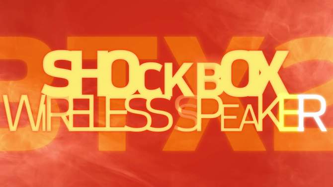 NCAA Texas Tech Red Raiders LED ShockBox Bluetooth Speaker, 2 of 5, play video
