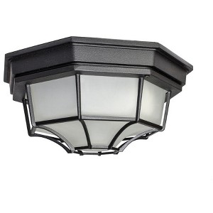 Maxim Lighting Crown Hill 1 - Light Flush Mount in  Black - 1 of 1