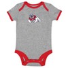 NCAA Fresno State Bulldogs Infant Toddler Boys' 3pk Bodysuit - 0-3M - 2 of 4