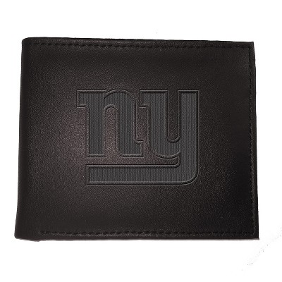 Evergreen NFL New York Giants Bi-Fold Wallet, Black