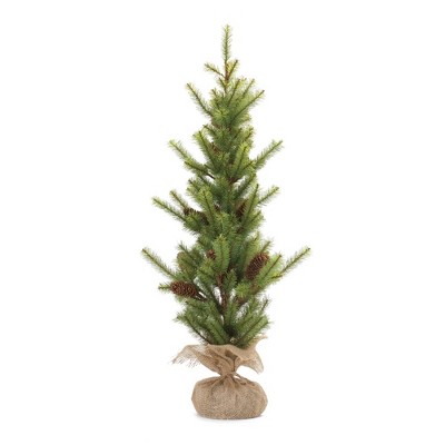 Melrose Pine Tree with Burlap Base