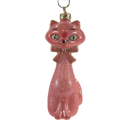 Cody Foster 4.5 Inch Kitschy Kitten Cat Mid Century Modern Tree Ornaments