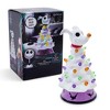 Ukonic Disney The Nightmare Before Christmas Zero Light-Up Ceramic Christmas Tree - 2 of 4