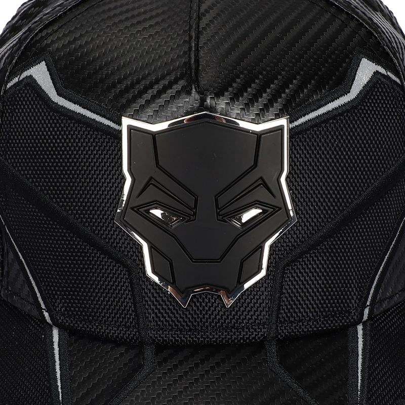Marvel Black Panther Inspired Black Snapback Hat, 3 of 6