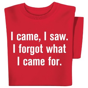 Collections Etc Funny Forgot Where I Came From Short Sleeve Graphic Tee - 1 of 4