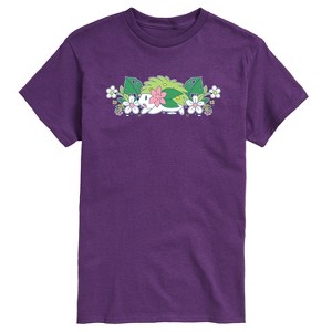Men's - Pokémon - Shaymin Floral- Men's Short Sleeve Graphic T-Shirt Short Sleeve Graphic T-Shirt - 1 of 3
