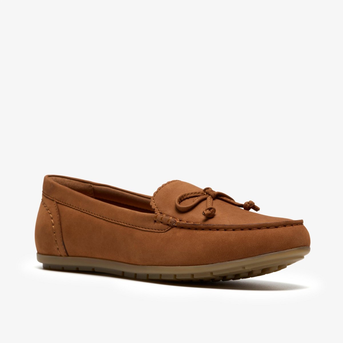 Обувь Clarks Womens Elliotte Sail Tan Nubuck Shoes 11 Wide — фото 4