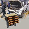 Belatt 4-Drawer Garage Organizer Cart - Heavy-Duty Tool Chest with Wooden Top, Adjustable Shelf & 45KG Ball-Bearing Slides - 4 of 4