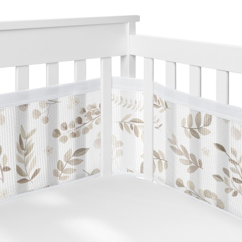 Breathable crib bumper store target