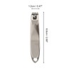 Unique Bargains Portable Small Mouth Nail Clipper 1 Pc - 4 of 4
