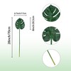 Unique Bargains Soft Materials High Simulation Reusable DIY Creative Artificial Plants 10 Pcs - 2 of 4
