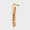 Rhinestone Fringe Drop Earrings - A New Day™ Gold - 3 of 3