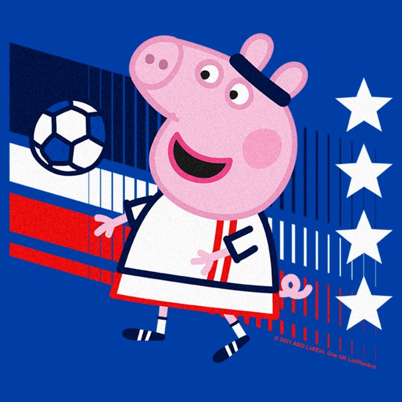 Men's Peppa Pig France Soccer T-Shirt, 2 of 5