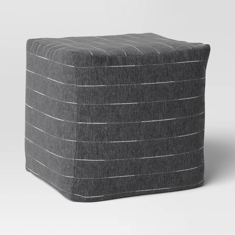 18"x18" Outdoor Patio Pouf - Threshold™, 1 of 7