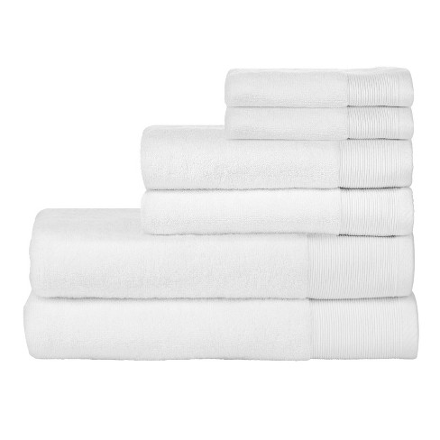 Fabdreams 6-piece Certified Organic Cotton Bath Towel Set- Fabdreams (dark  Blue) : Target