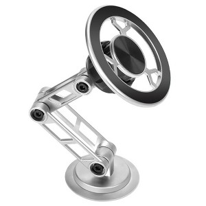HTUTWOO Car Mount Magnetic Phone Holders, 720° Rotatable Folding Car Bracket, Universal Automobile Cradle Fit for All Smartphones - 1 of 4