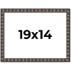 PosterPalooza | Deco Black Picture Frame - UV Acrylic, Backing Board, Hanging Hardware Included - 2 of 4