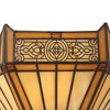 Possini Euro Design Possini Euro Vitus 7 1/2" High Stained Glass Wall Sconce - 3 of 4
