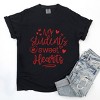 My Students Are Sweet Hearts - Women's Garment Dyed Graphic T-Shirt - 2 of 4