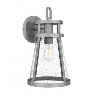 Quoizel Lighting Barber 1 - Light Sconce in  Antique Brushed Aluminum - 1 of 4