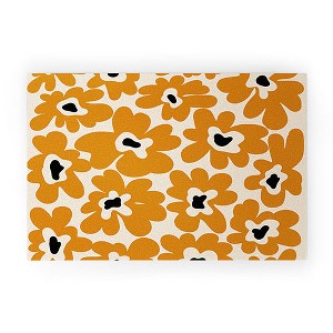 Miho spring summer garden Looped Vinyl Welcome Mat - Society6 - 1 of 2