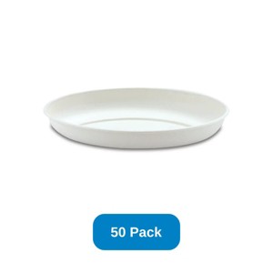 Responsible Products 32 oz Oval Bowl Sugarcane Fiber Burrito Bowl - Pack of 50 - 1 of 3