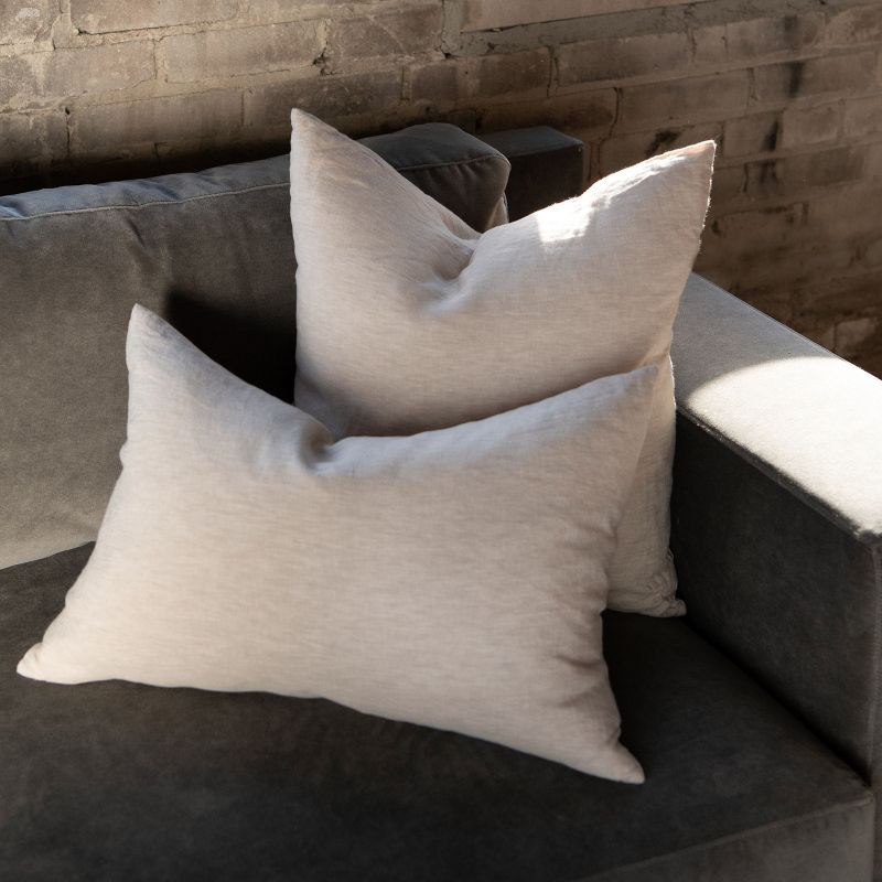 French Linen Decorative Throw Pillow | BOKSER HOME, 5 of 13