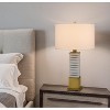 Cal Lighting Cranbourne 28.25" Height Antique Brass/Marble Metal Table Lamp - 4 of 4