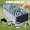 Sevobal Planters Raised Garden Bed Outdoor Planter Garden Boxes Large Planter Box for Garden Vegetable Fruit Flower, Gray, 94.49"*47.25"*23.62" - 4 of 4