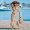 Women's Breezy Beach Cover Up Maxi Dress - Cupshe - 2 of 4