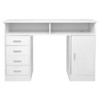 Karl Home White Computer Desk - 3 of 4