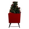 Kurt Adler 24-Inch Battery Operated Musical LED Santa in Metal Sleigh Table Piece - 4 of 4