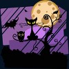 Men's Design By Humans Night Halloween moon By ChadiElHanchi T-Shirt - 2 of 4
