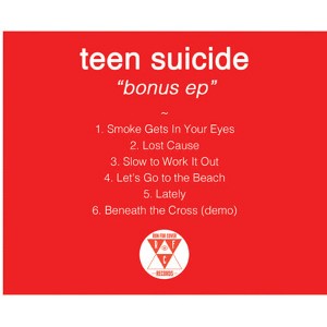Teen Suicide - Bonus EP (Extended Play Colored Vinyl Digital Download Card) (vinyl 12 inch single) - 1 of 1