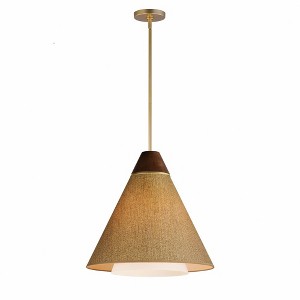 Maxim Lighting Sumatra 1 - Light Pendant in  Natural Aged Brass - 1 of 1