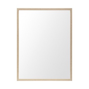 HomeRoots 42" Tan Framed Bathroom Vanity Mirror - 1 of 4