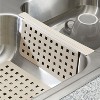 iDesign Sink Saddle for Double Kitchen Sink - Taupe - 2 of 4