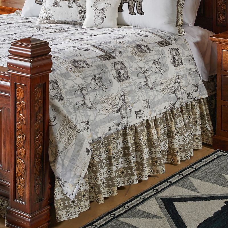 Park Designs Wild And Beautiful King Bedskirt, 1 of 4
