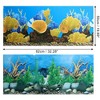 Unique Bargains Aquarium Fish Tank Background Poster Double-sided Fish Tank Background Decor Sticker 1pcs - 4 of 4