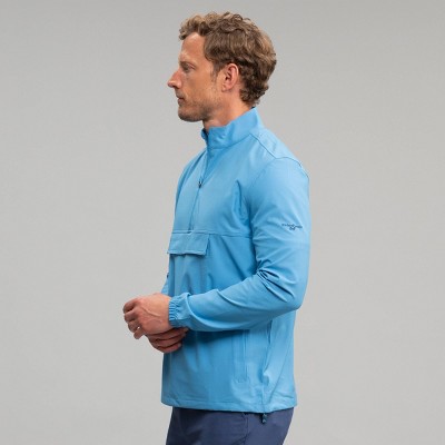 Richer Poorer Men's Woven Quarter Zip Sweatshirt
