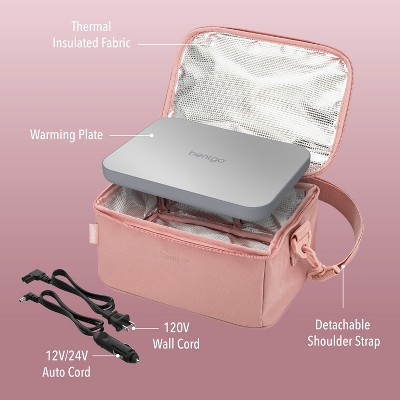 Bentgo Heat Electric Lunch Bag Blush