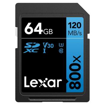 Lexar® High-Performance 800x SDHC™/SDXC™ UHS-I Card BLUE Series