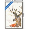 Trends International Emma Steel - Deer Framed Wall Poster Prints - 3 of 4