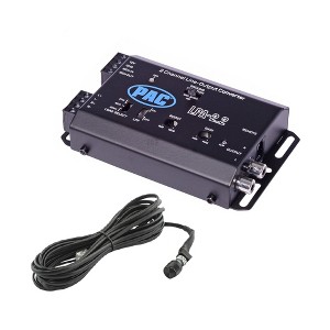 LOCPRO LPA-2.2 2-Ch In/Out Line Output Converter w/ REM Bass Gain & Bass Boost - 1 of 3