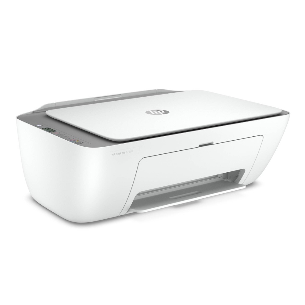 HP - DeskJet 2755e Wireless Inkjet Printer with with 6 months of Instant Ink Included with HP+ - White