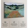 Art Remedy Claude Monet - Poppy Field in a hollow near Giverny Classic Monet Art Prints Unframed - 3 of 4