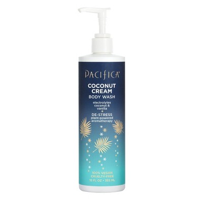 Pacifica Coconut Cream and Vanilla Body Wash - 12 fl oz