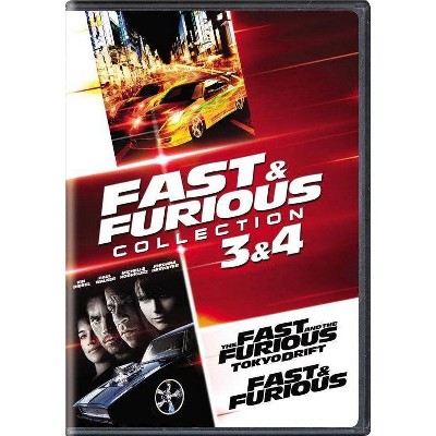 Fast & Furious: Tokyo Drift / Fast & Furious (DVD)(2017)