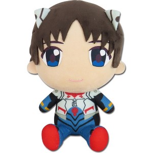 Great Eastern Entertainment Evangelion New Movie - Shinji Ikari Sitting Plush 7"H - 1 of 4