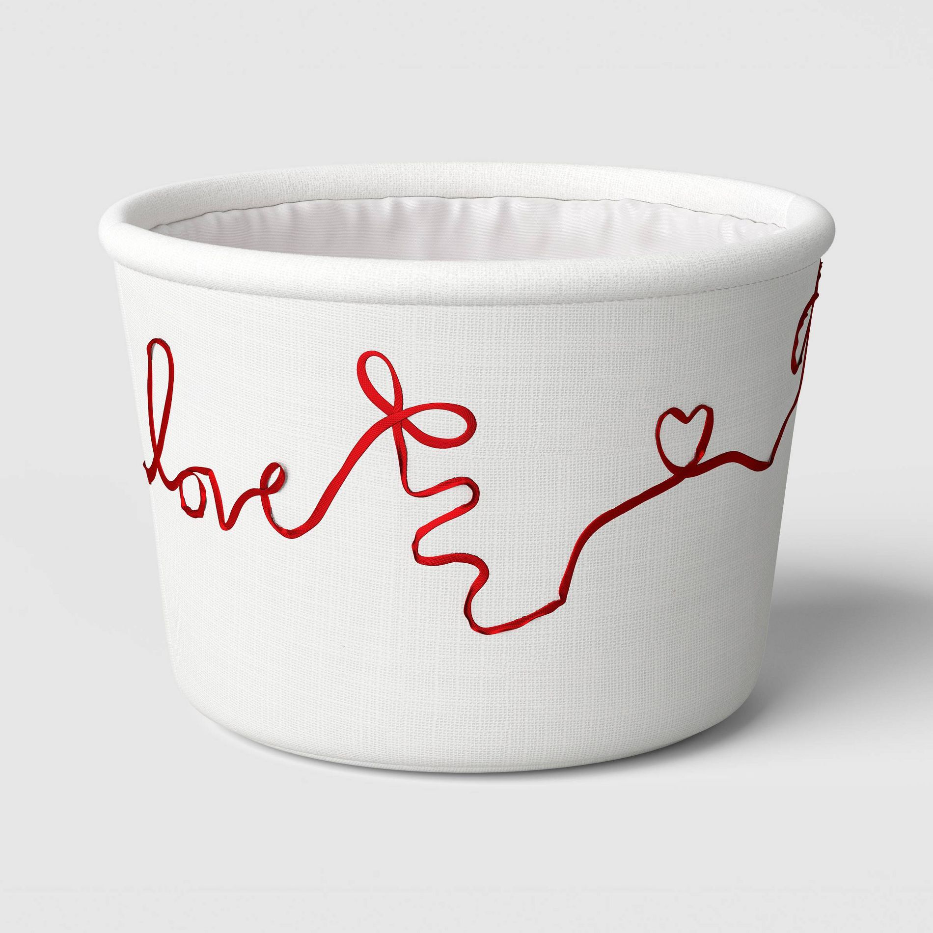 Valentine Basket with Ribbon Applique - Threshold™